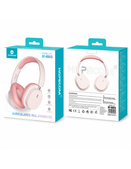 Auriculares Bluetooth HOPECOM HP-49014 | Casco Inalámbrico