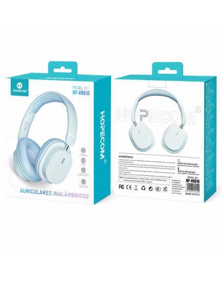 Auriculares Bluetooth HOPECOM HP-49014 | Casco Inalámbrico