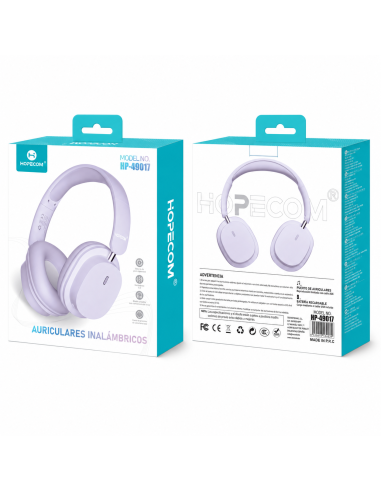 Auriculares Bluetooth HOPECOM HP-49014 | Casco Inalámbrico