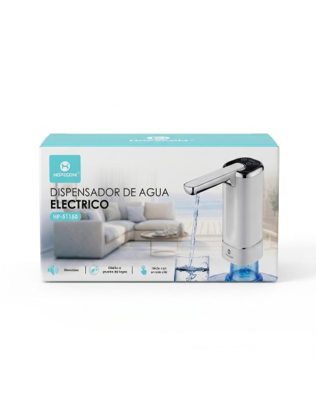 Bomba de agua eléctrica TEMCO USB recargable 40s/80s