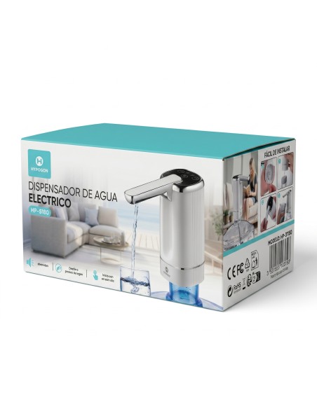 Bomba de agua eléctrica TEMCO USB recargable 40s/80s