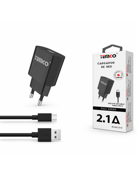 CARGADOR DE TYPE -C 2.1ABCA02-2T-N