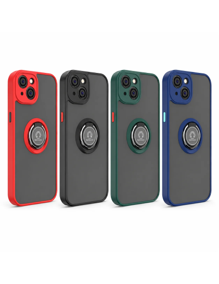 Funda magnética con anilla y soporte para Apple iPhone 12 Pro Max