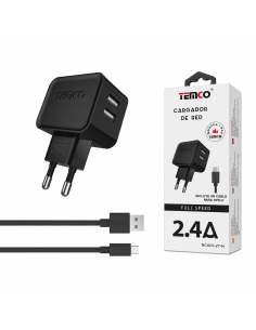 CARGADOR TYPE C 2.4A  BCA03-2T-N TEMCO