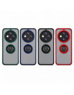 Funda magnética con anilla y soporte para Xiaomi Redmi Note 9