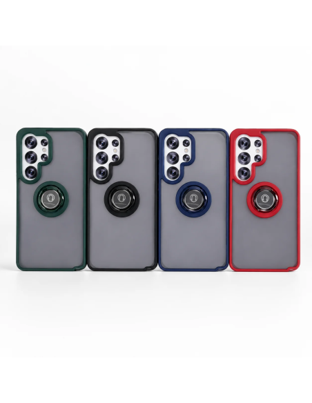 Funda magnética con anilla y soporte para Samsung S25 FE