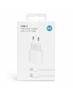 CARGADOR USB-C 20W +CABLE IP TC-02 H
