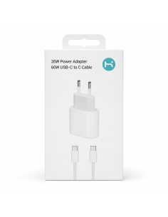 CARGADOR USB-C 35W +CABLE USB-C TC-01 H