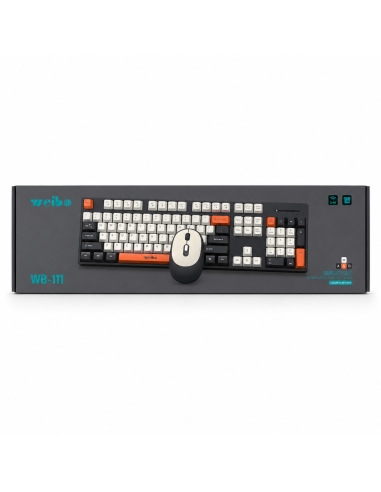 KIT TECLADOR Y RATON INALMABRICO WB-111 WEIBO