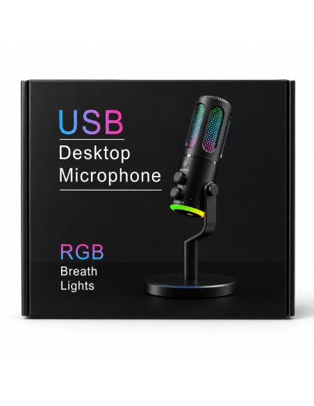 MICRO FONO USB RGB SU8