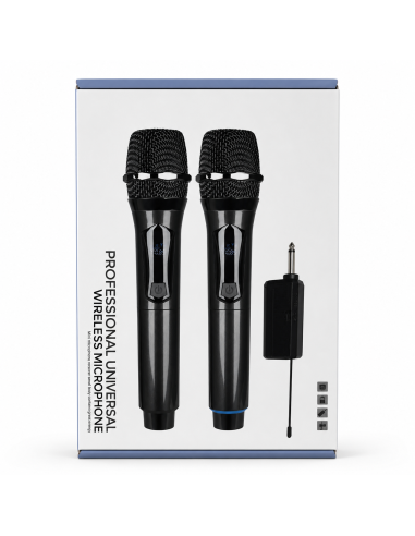 MICROFONO INALAMBRICO 2PCS