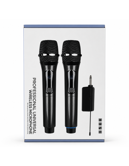 MICROFONO INALAMBRICO 2PCS
