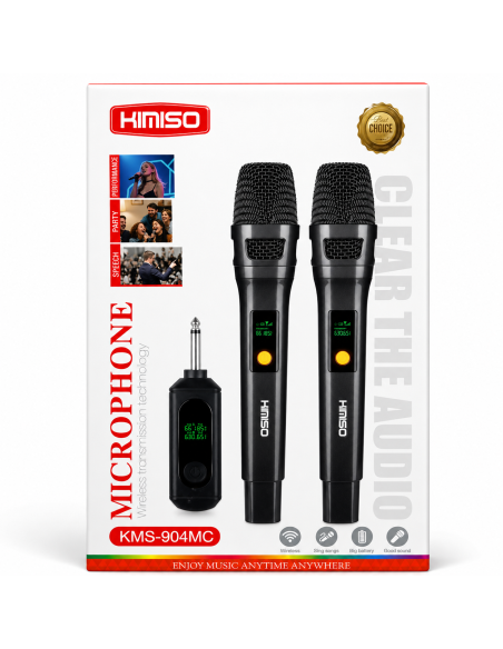 MICROFONO INALAMBRICO KMS-904MC