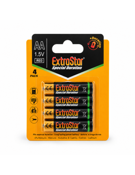 PILA R6P/4B AA 1.5V EXTRASTAR *MAD*