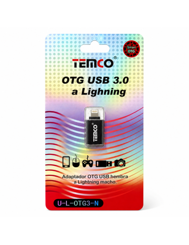 ADAPTADOR USB OTG A IOS  TEMCO