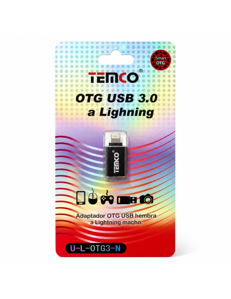 ADAPTADOR USB OTG A IOS  TEMCO
