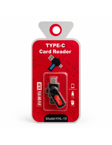 LECTOR TARJETA TYPR C  YHL-19