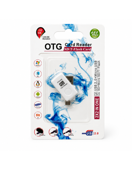 LECTOR TARJETA OTG-17