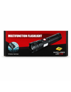 LINTERNA LED+COB 6525