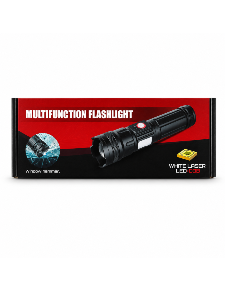LINTERNA LED+COB 6525