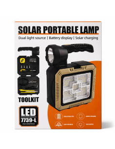 LAMPARA SOLAR CAMPO 7739-C