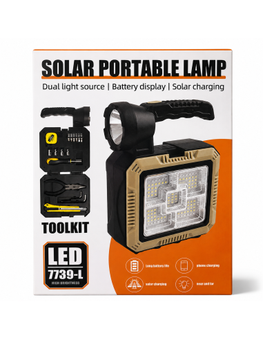 LAMPARA SOLAR CAMPO 7739-C