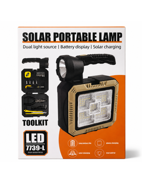 LAMPARA SOLAR CAMPO 7739-C