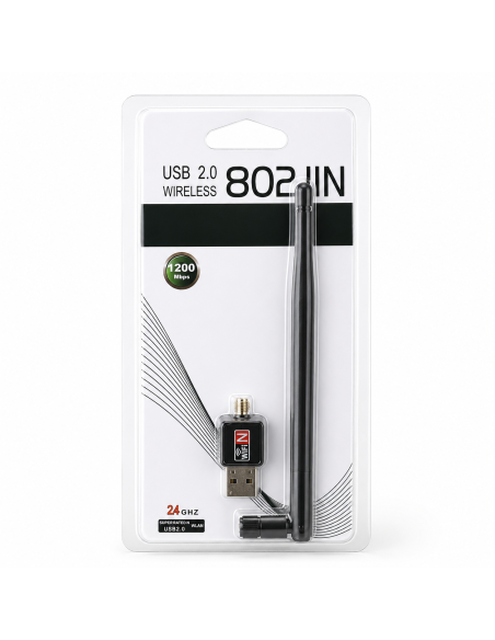 ADAPTADOR WIFI USB2.0 802.1 IN