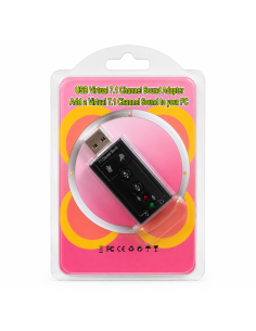 ADAPTADOR USB A SONIDO 7.1