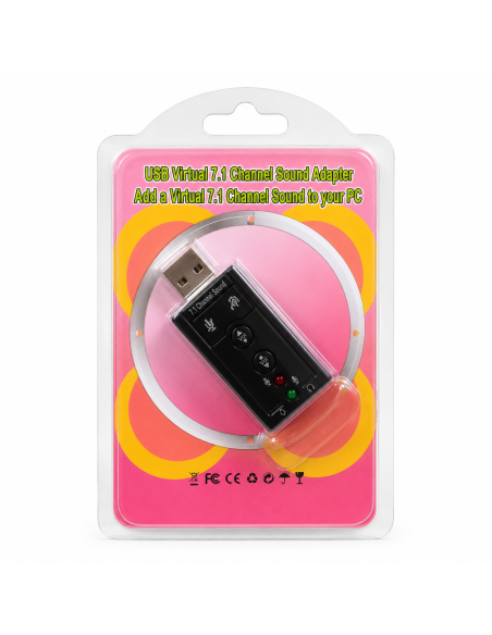 ADAPTADOR USB A SONIDO 7.1