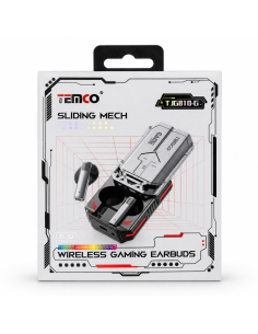 Auriculares gaming TEMCO TJG810-G inalámbricos con estuche