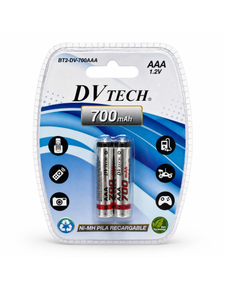 PILA AAA 700MAH DV TECH *MAD*
