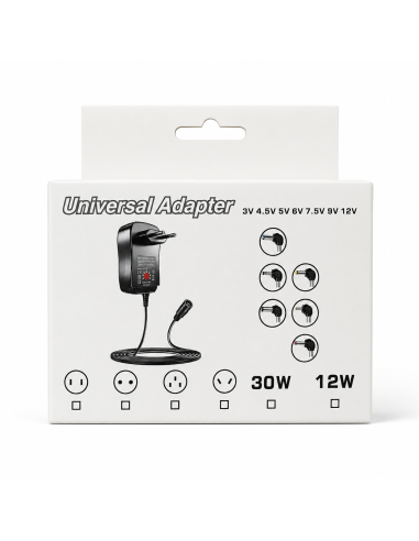 CARGADOR UNIVERSAL 30W/12W
