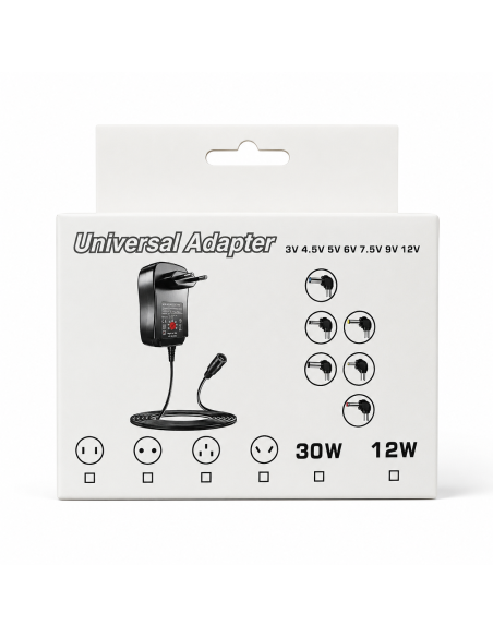 CARGADOR UNIVERSAL 30W/12W