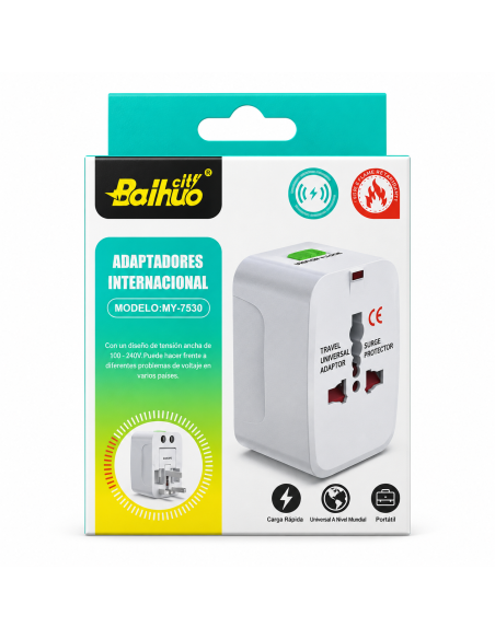 ADAPTADOR INTERNACIONAL MY-7530