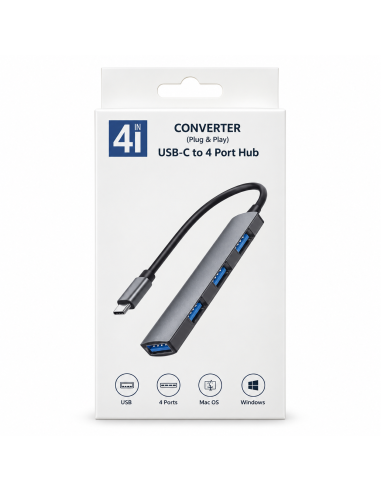 USB-C TO 4PORT HUB