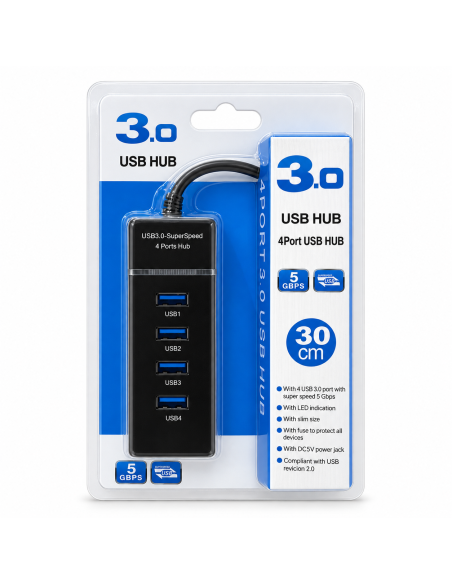 4USB HUB 3.0  30CM