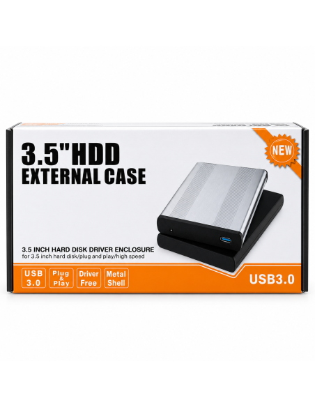 CAJA DISCO DURO 3.5''''HDD USB 3.0