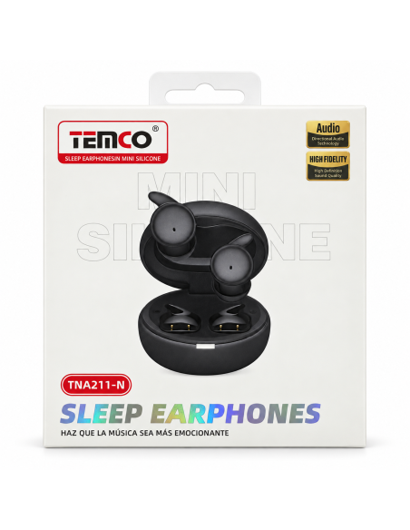 Auriculares TEMCO TNA211-N compactos Bluetooth 6.0