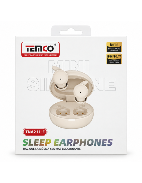 Auriculares TEMCO TNA211-E Bluetooth 6.0 | Ligeros