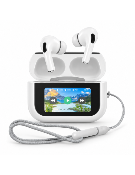 Auriculares TWS TEMCO TGP-715 con estuche pantalla táctil