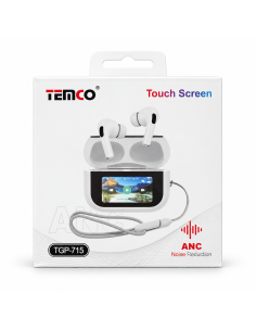 Auriculares TWS TEMCO TGP-715 con estuche pantalla táctil 2