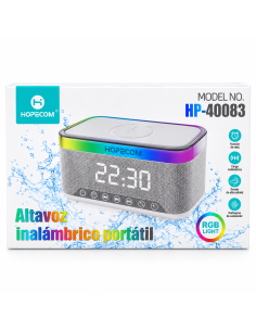 Altavoz Bluetooth TEMCO HP-40083 con carga inalámbrica 2