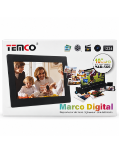 Marco Digital TEMCO YAD-565 con Pantalla HD de 10"