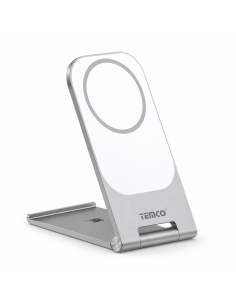 Base Cargador Inalámbrico TEMCO 15W Magnético Plegable