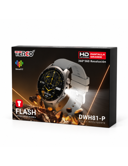 Reloj Digital TEMCO DWH81-P AMOLED 1,43"