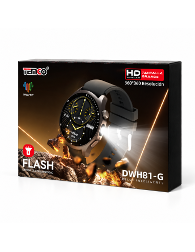 Smartwatch TEMCO DWH81-G AMOLED 1,43"