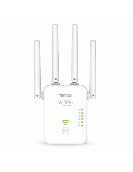 Repetidor WiFi TEMCO YAD-51 300 Mbps 4 Antenas