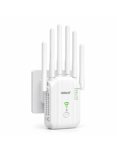 Repetidor WiFi TEMCO YAD-562 WiFi 6 1200 Mbps
