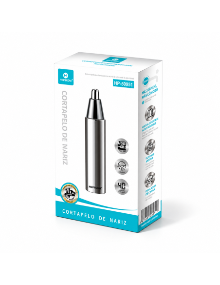 Cortapelos de nariz HOPECOM HP-50951 | Carga USB